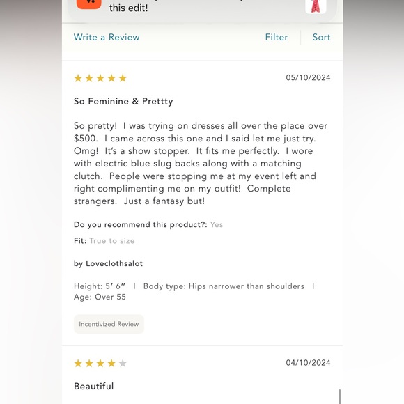 Anthropologie NWT Sz Med Mare Mare gorgeous dress! ! Orange sherbet color - Picture 8 of 11